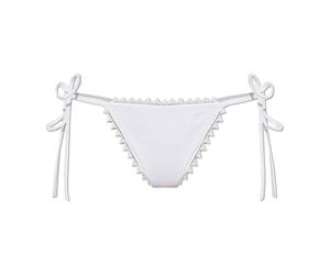 Jacquemus - The Picot Bikini Bottom - Femme - Maillots de bain - Blanc - Taille: 38 FR