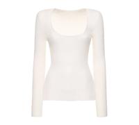 Jacquemus - Top en maille - Femme - Tops - Blanc - Taille: 32 FR