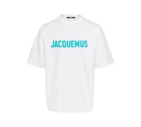 Jacquemus - Typo T-shirt - Homme - Tops - Blanc - Taille: M