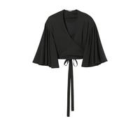 Jacquemus - Ventadou Wrap Top - Femme - Blouses et Chemises - Noir - Taille: 40 FR