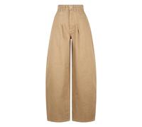 Jacquemus - Wide Pantalons - Femme - Pantalons - Beige - Taille: W25