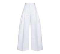 Jacquemus - Le Pantalon Souro Pants - Femme - Pantalons - Blanc - Taille: 34 FR