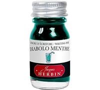 Jacques Bin 11533t - Encre D'écriture Et De Dessin - Stylo-Plumes Et Stylos Roller - Diabolo Menthe - 10 Ml - Fabriqué En France.[G777]
