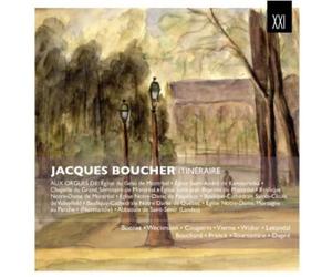 Jacques Boucher - Itinéraire, oeuvres pour orgue.
