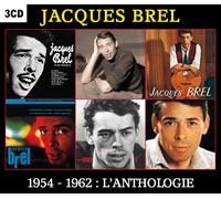 Jacques Brel / 1954 - 1962 : L'anthologie / Coffret 3 Cd