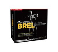 Jacques Brel - Brel À Knokke + Les Adieux À L'olympia + Brel Parle (Interview) - Dvd + Cd