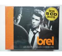 Jacques Brel Coffret 5 Cd Les 100+ Belles Chansons De Jacques Brel