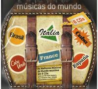 Jacques Brel, Gibert Becaud, M - Musicas Do Mundo: Paris Toujours, Copacabana, Para Siempre, Sodade, Ciao!, La Habana [6CD]