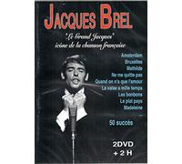 Jacques Brel – Le Grand Jacques – Icône de la chanson française – 2DVD