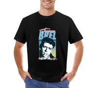 Jacques BREL T-Shirt Hippie Clothes Anime Mens Graphic t-Shirts Hip hop