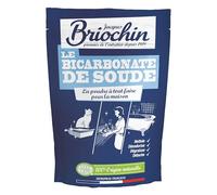 JACQUES BRIOCHIN - Bicarbonate de soude 450 g - Poudre à tout faire - Multi-usages : nettoie, dégraisse, détache et désodorise - 100% d’origine naturelle - Sachet kraft recyclable - Fabriqué en France