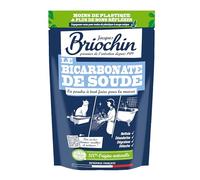 JACQUES BRIOCHIN - Bicarbonate de soude - Poudre à tout faire - Multi-usages : Nettoie, Désodorise, Dégraisse et Détache - 100% origine naturelle - Ecocert - Fabrication Française - 500g