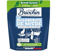 JACQUES BRIOCHIN - Bicarbonate de Soude - Nettoyant Multi-Surfaces - Nettoie, Dégraisse, Désodorise - Sachet Doypack Recyclable - Certifié ECOCERT - Fabriqué En France - 900 g