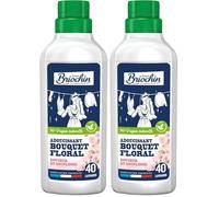 Jacques Briochin - BRI79 - Lessive - Assouplissant Bouquet Floral - 40 Lavages - 750 ml (Lot de 2)