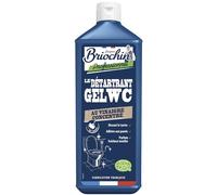 JACQUES BRIOCHIN - Détartrant gel WC - Nettoie en Profondeur et Détartre - 100% d'Ingrédients d'Origine Naturelle - Parfum Menthe - - Fabriqué En France - 750mL