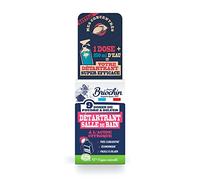 JACQUES BRIOCHIN - Détartrant salle de bain en dose - Super Efficace - Très concentré - Economique - Facile à diluer - 93% d'origine naturelle - Ecocert - Fabriqué en France - x9 doses