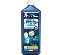 JACQUES BRIOCHIN - Gel WC Extra Désinfectant - Elimine 99.9% des Bactéries - Nettoie, Détartre -Compatible Fosse Septiques - 100% d'Origine Naturelle - Eucalyptus - Fabrication Française - 750ml