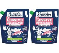 Jacques Briochin Recharge Ma lessive au savon noir - Détachante 1,7L (Lot de 2)