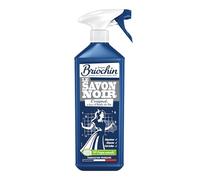 JACQUES BRIOCHIN - Savon noir prêt à l'emploi - A l'huile de lin - Nettoie, détache et fait briller - Ecocert - Fabrication Française - Flacon recyclable - Pulvérisateur 750ml