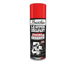Jacques BRIOCHIN - Super Décapant Four et Inserts - Formule Mousse - Ne coule Pas - Elimine dépôts de suie et Goudron - Fabriqué en France - 500ml