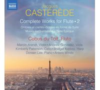 Casterede – Intégrale des oeuvres pour flûte Volume 2 – CD – NAXOS