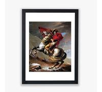 Jacques David - Napoléon traversant les Alpes - Poster mural - Art de décoration d'intérieur - Impression giclée - Impression uniquement - Petit format