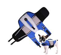 Jacques De Sauvetage pour Chiens - Veste De Sécurité pour Animaux De Compagnie Respirante | Veste Sûre pour Chiens Réglable avec Poignée | Support du Mur avec Petite pour pour