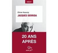 Jacques Derrida Olivier Assouly (Auteur)