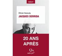 Jacques Derrida - Olivier Assouly - Que Sais-Je - Poche - Essai