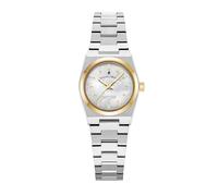 Jacques du Manoir JWL05603 Horizon Ladies Montre à Quartz analogique en Acier Inoxydable pour Femme 25 mm Bracelet en Acier Inoxydable argenté 5 Bar Couleur du Cadran Blanc