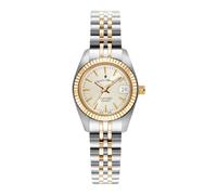 Jacques du Manoir Montre à affichage analogique or / argent, Taille One Size