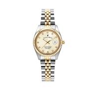 Jacques du Manoir Montre à Quartz analogique pour Femme Inspiration 31 mm avec Bracelet en Acier Inoxydable