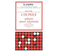 Jacques duphly: pieces pour clavecin vol.2 (lp1) (harpsichord solo)