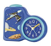 Jacques Farel ACB08SPA Réveil pour enfant - Thème navette spatiale - Bleu foncé