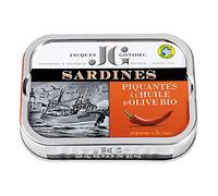 Jacques Gonidec - Sardines Piquantes À L'Huile D'Olive 115G - Vendu par unité