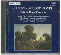Jacques Grimbert - CAPLET / DEBUSSY / RAVEL: Prix De Rome Cantatas