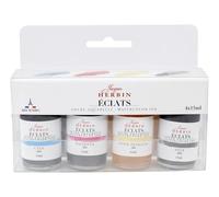 Jacques Herbin 10900T - Coffret de 4 encres Beaux-arts aquarelle - couleurs primaires et le noir - 15ml