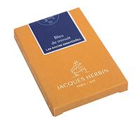 Jacques Herbin 11019JT Boîte 7 gdes cartouches internationa.-Bleu de minuit