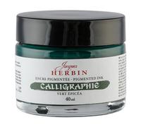 Jacques Herbin 11339T - Encre de calligraphie - vert épicéa 40ml