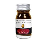 J. Herbin Encre 11541T - Ambre de Birmanie 10 ml pour stylo-plume et roller - Fabriqué en France