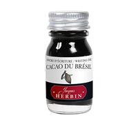Jacques Herbin 11546T - Encre d'écriture et de dessin - Stylo-plumes et stylos roller - Café des îles - 10 ml - Fabriqué en France