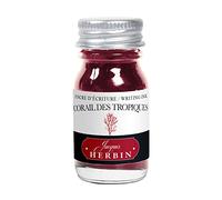 Jacques Herbin 11559T Flacon encre écriture 10ml - Corail des tropiques