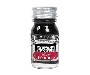 Jacques Herbin 11899T- Flacon d'encre à écrire pour stylo-plumes et stylos roller - 10 ml - Noir - Passage des Panoramas