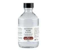 Jacques Herbin 12400T- Un flacon de nettoyant pour plumes, stylo-plumes et stylos roller 250 ml