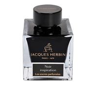 Jacques Herbin 14709JT - Flacon d'encre parfumée 50 ml pour stylo-plumes et stylos roller, Noir Inspiration. Fabriqué en France