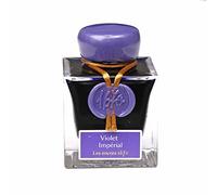 Jacques Herbin 15076JT Encre 1670 pailletée dorée Violet Impérial 50ml
