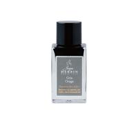 Jacques Herbin 16009JT - Un flacon d'encre pailletée or pour stylo-plume, roller, plume de verre et porte-plume 15 ml, Gris Orage