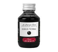 Jacques Herbin 17009T - Flacon d'encre à écrire 100ml - Stylo-plumes, stylos roller - Perle Noire - Fabriqué en France