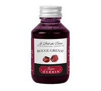 Jacques Herbin 17029T - Flacon d'encre à écrire 100ml - Stylo-plumes, stylos roller - Rouge grenat