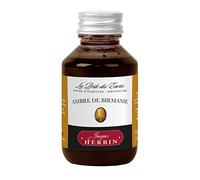Jacques Herbin 17041T - Flacon d'encre à écrire 100ml - Stylo-plumes, stylos roller - Ambre de Birmanie